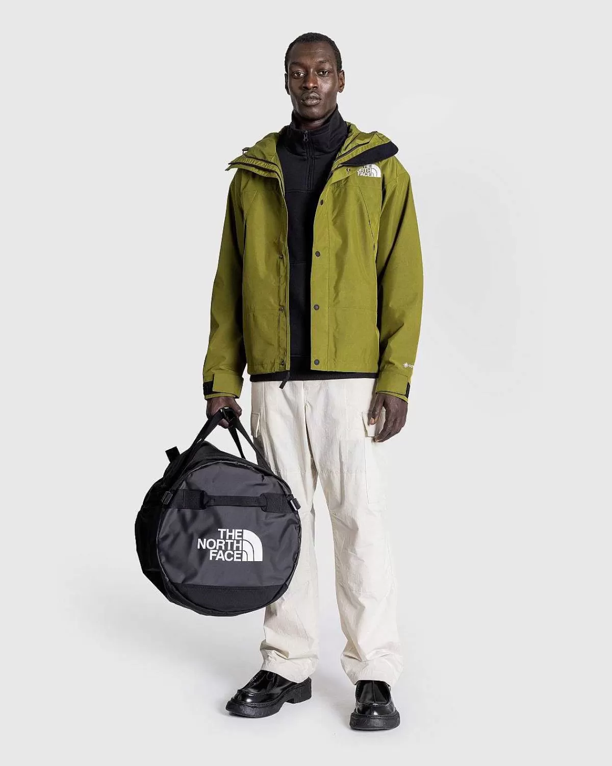 Tasker>The North Face Base Camp Duffel L Tnf Sort/Tnf Hvid