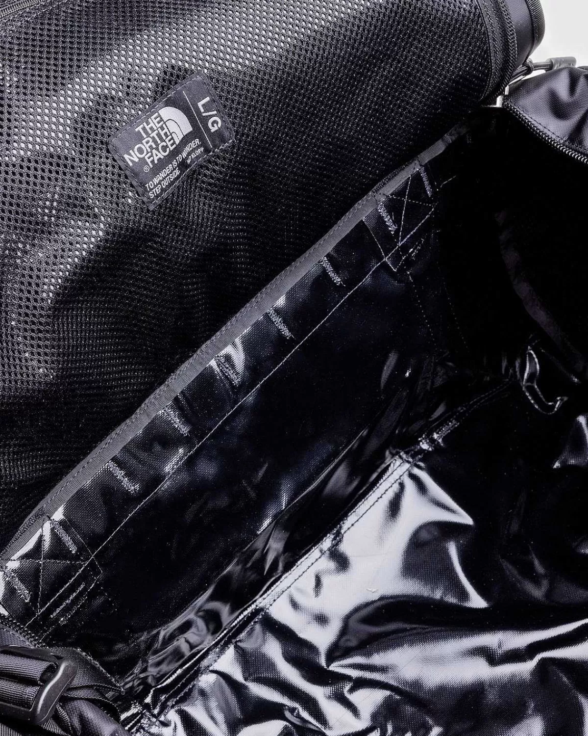 Tasker>The North Face Base Camp Duffel L Tnf Sort/Tnf Hvid