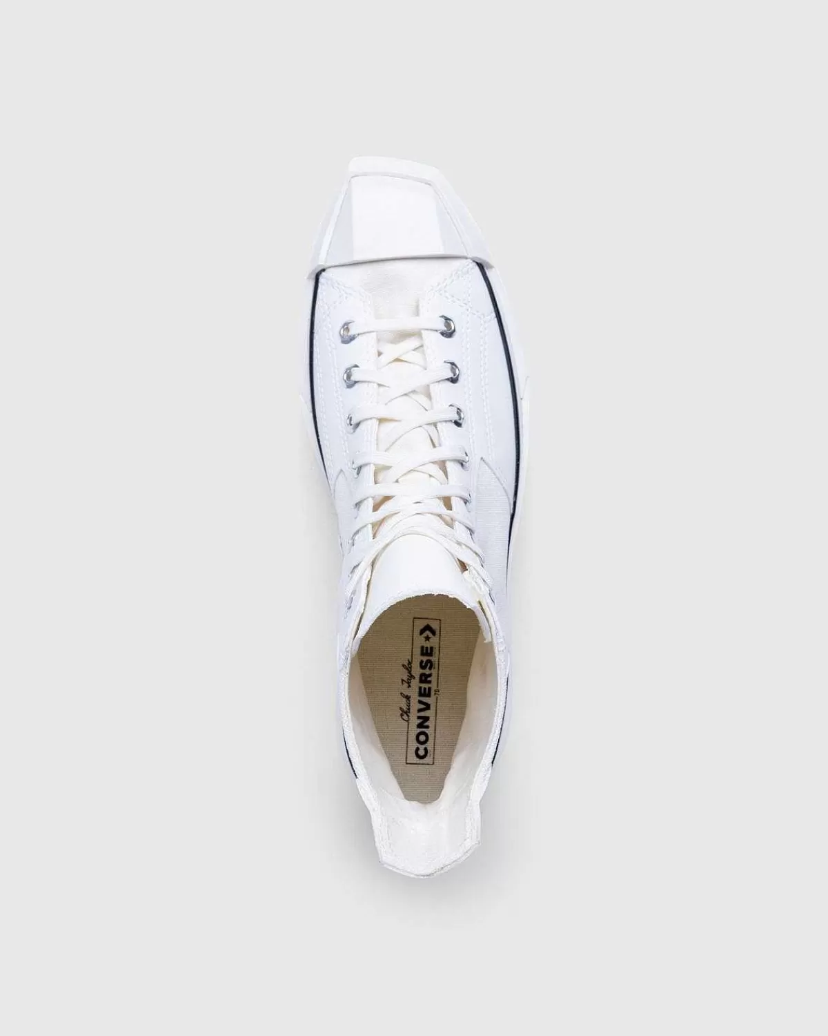 Sneakers>Converse Chuck 70 De Luxe Squared Hi Egret/Sort/Egret