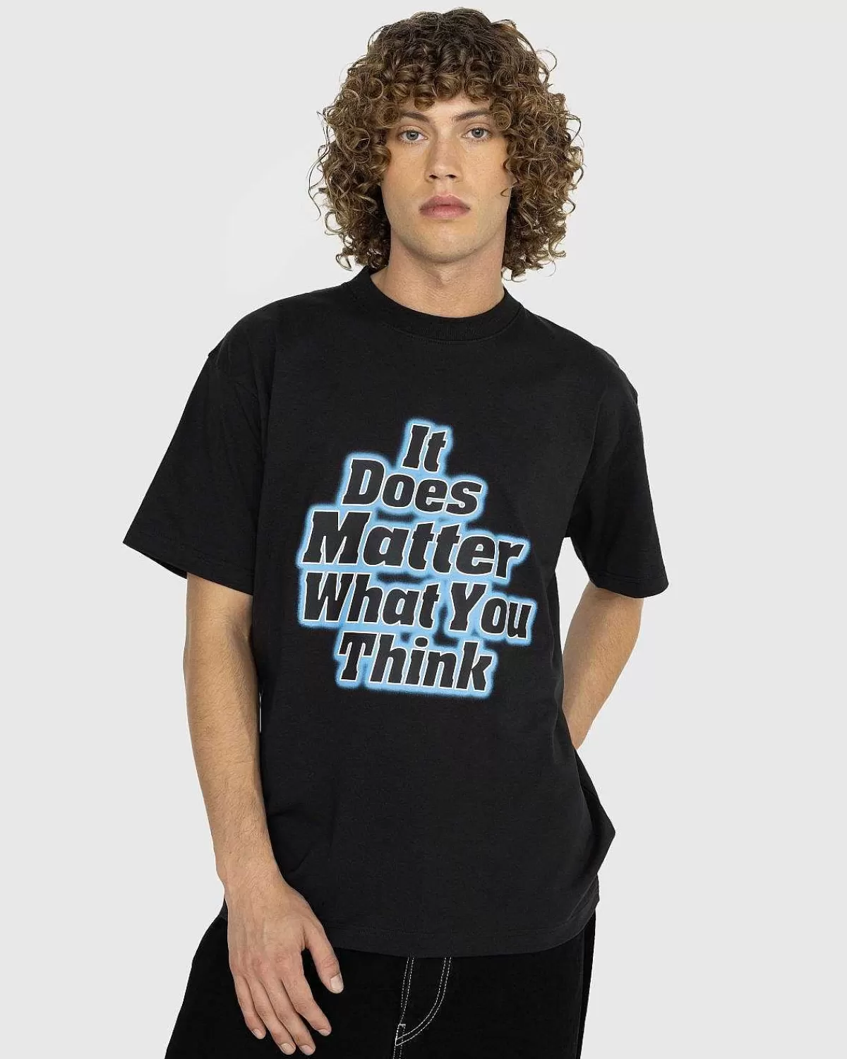 T-Shirts>Patta Det Betyder Noget, Hvad Du Synes T-Shirt Sort