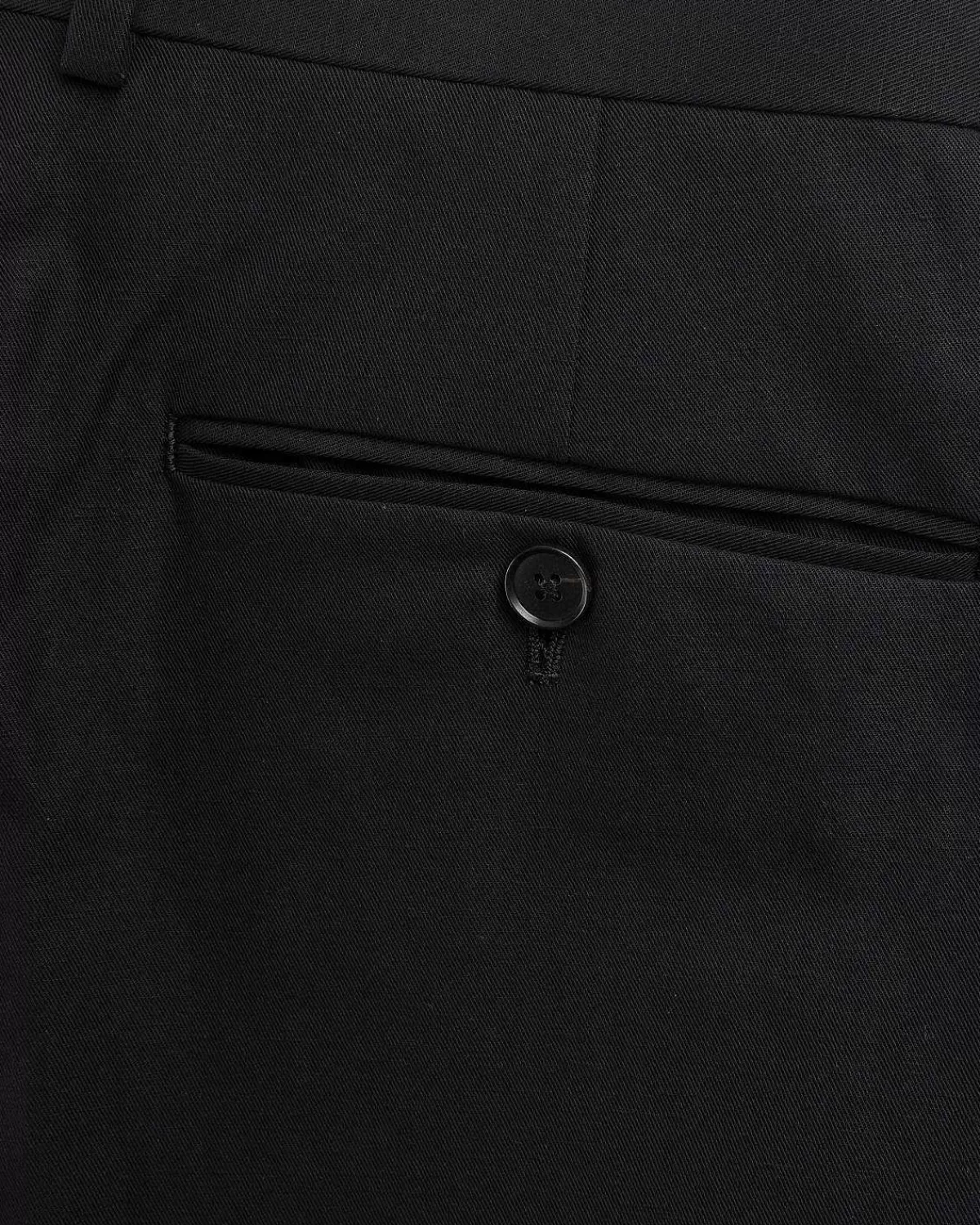 Bukser>Auralee Hard Twist Finx Linen Chino Slacks Sort