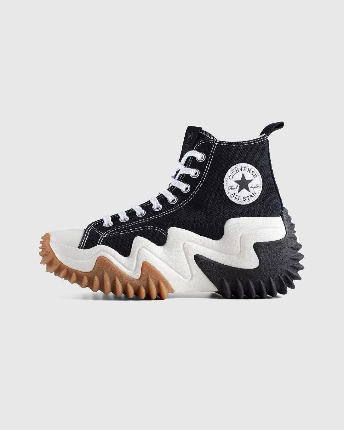 Sneakers>Converse Kor Star Motion Platform Black White Gum Honey