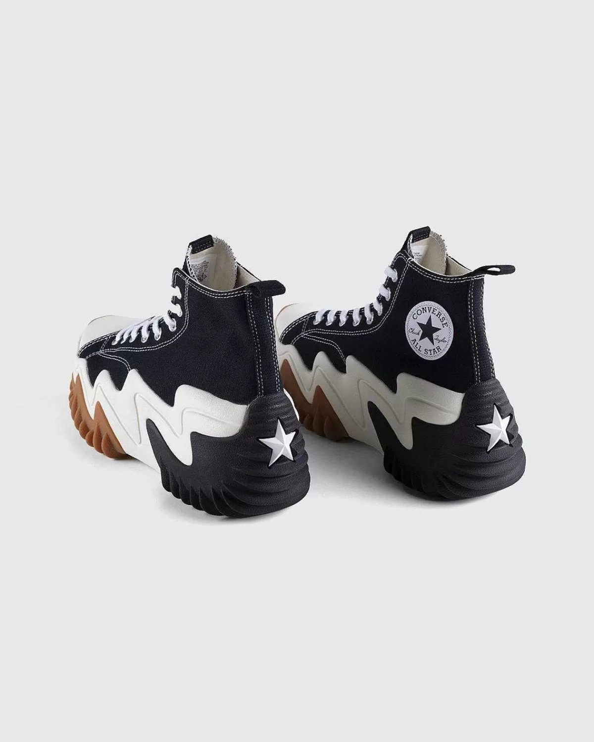 Sneakers>Converse Kor Star Motion Platform Black White Gum Honey