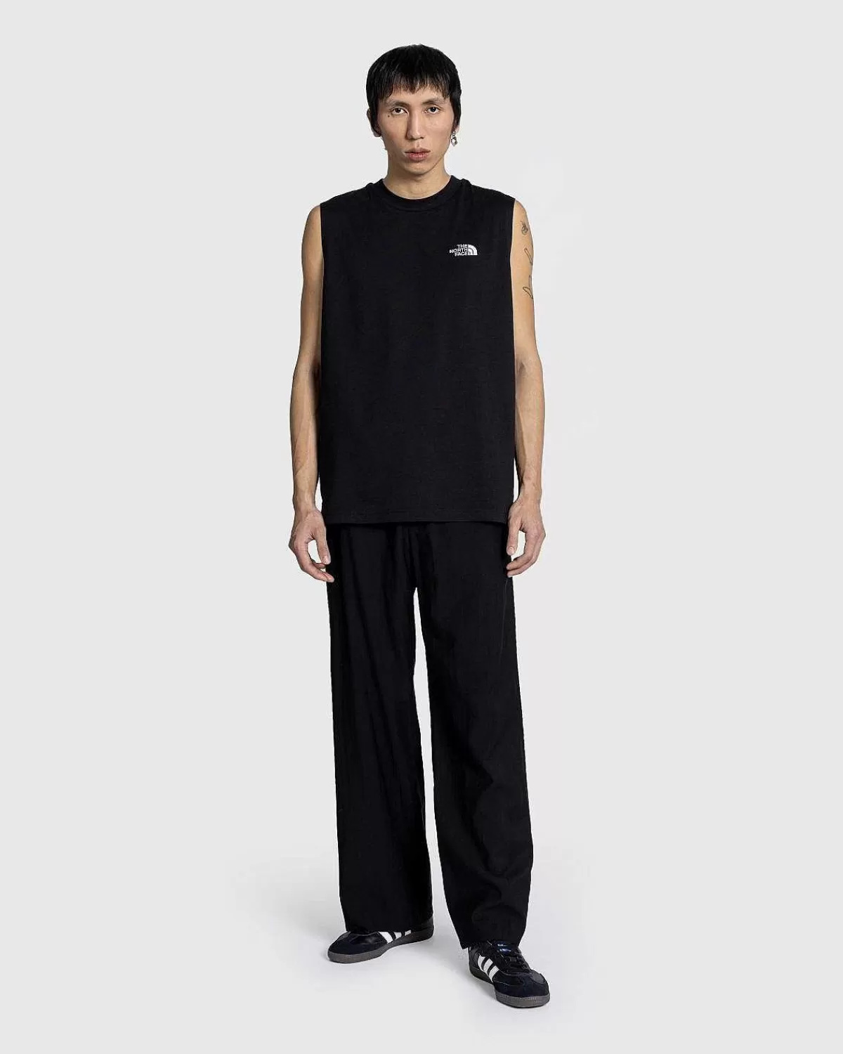 T-Shirts>The North Face Oversized Simple Dome Tank Top Tnf Sort