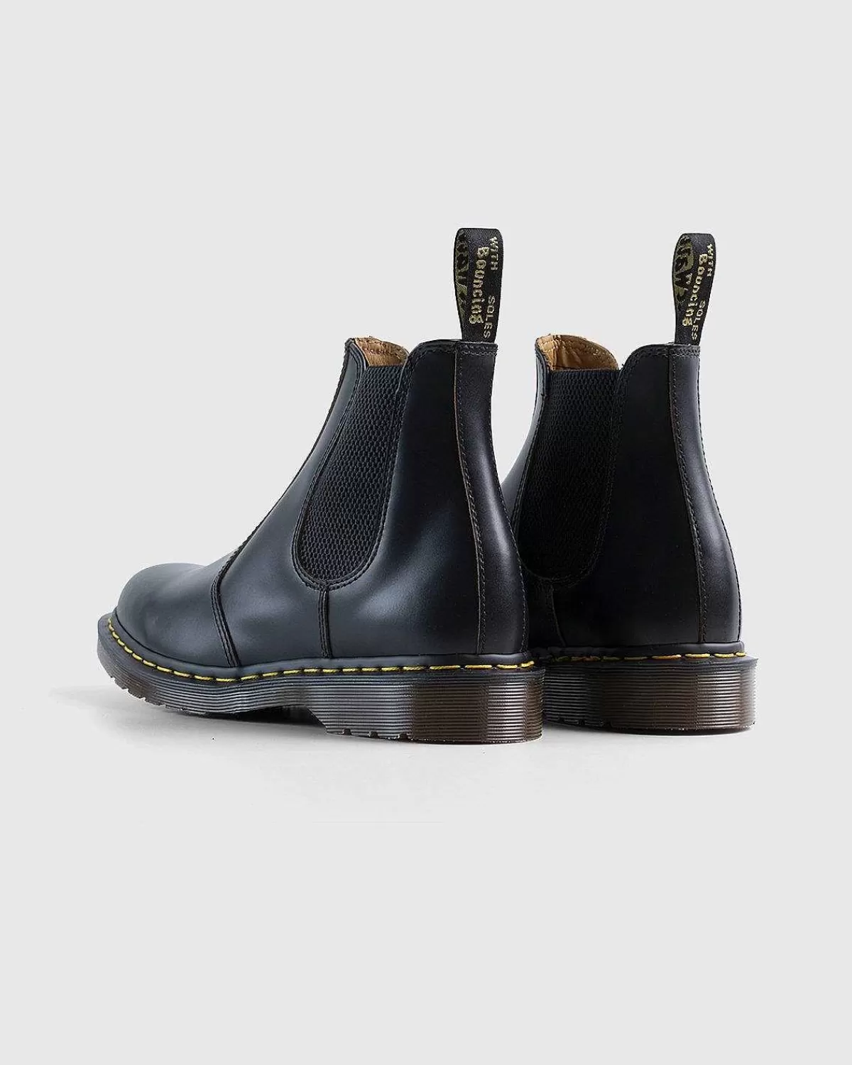 Støvler>Dr. Martens Vintage 2976 Sort Quilon